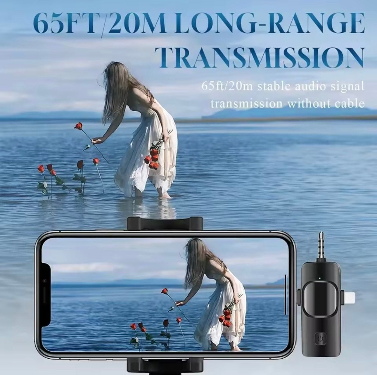 Content Creator Kit (IPhone/Android Vlogging, Video Recording , YouTube TikTok Podcast )